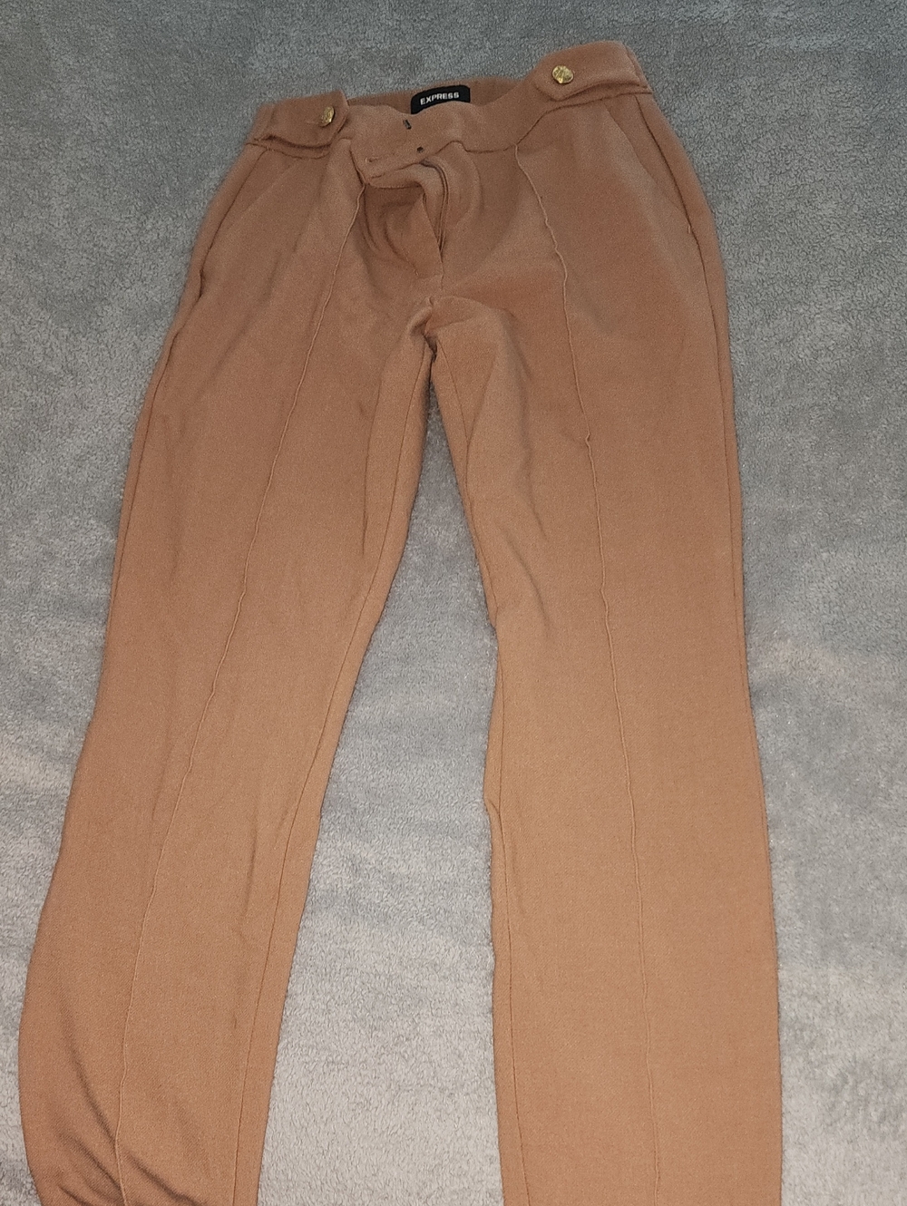 Express Women's Camel Slim Chinos